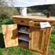 Buffet ancien style campagne