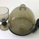 6 blown glass glasses and carafe 1960