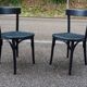 Set of 2 vintage bistro chairs