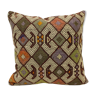 Housse coussin vintage 60x60 cm kilim