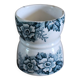 Diabolo egg cup Terre de Fer blue flowers