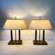 Pair of lamps style hot water bottle touch, 80s