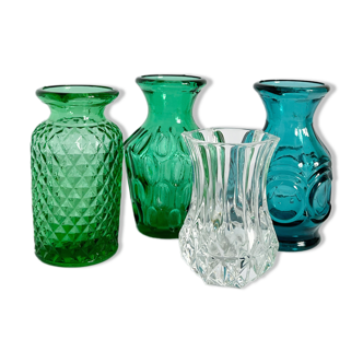 Lot de vases en verre