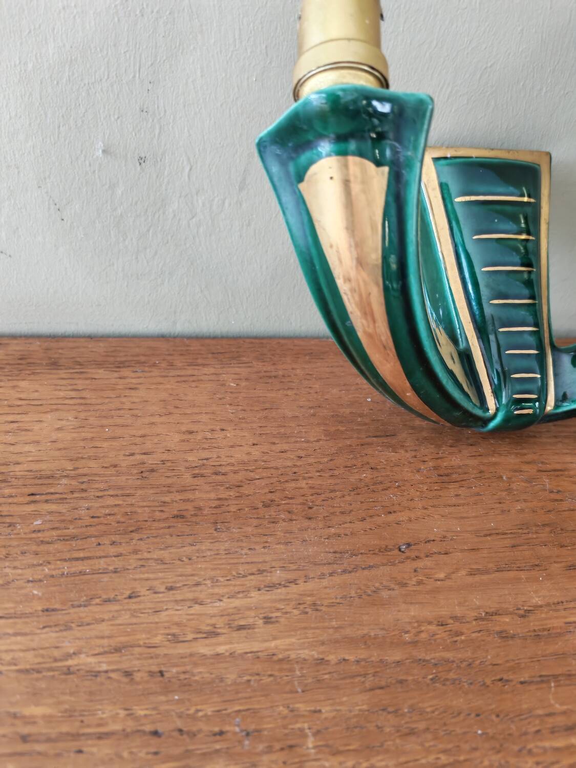 Vintage ceramic wall light