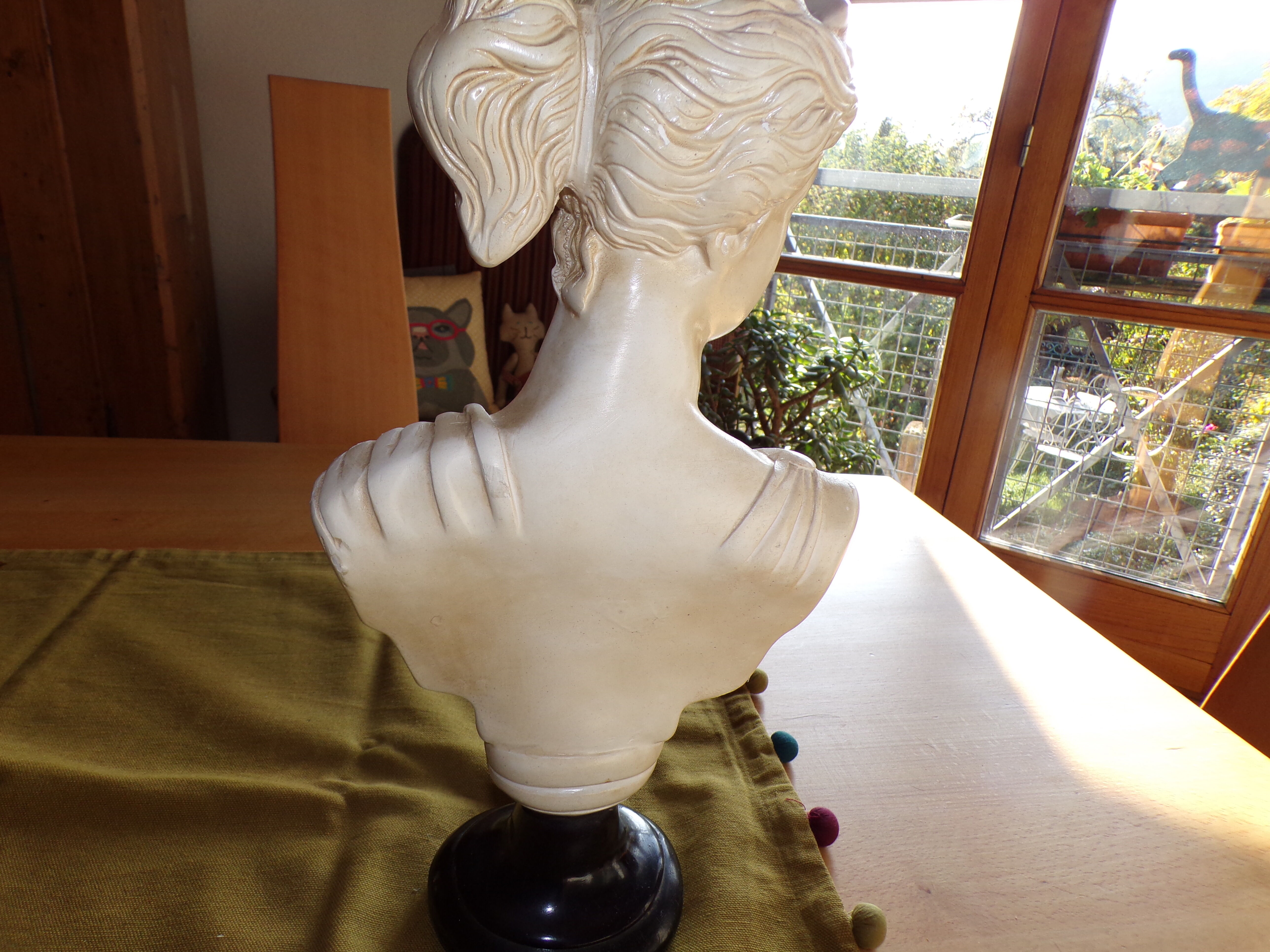 Buste d'artemis Diane en platre