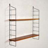 String type shelf  1960 vintage