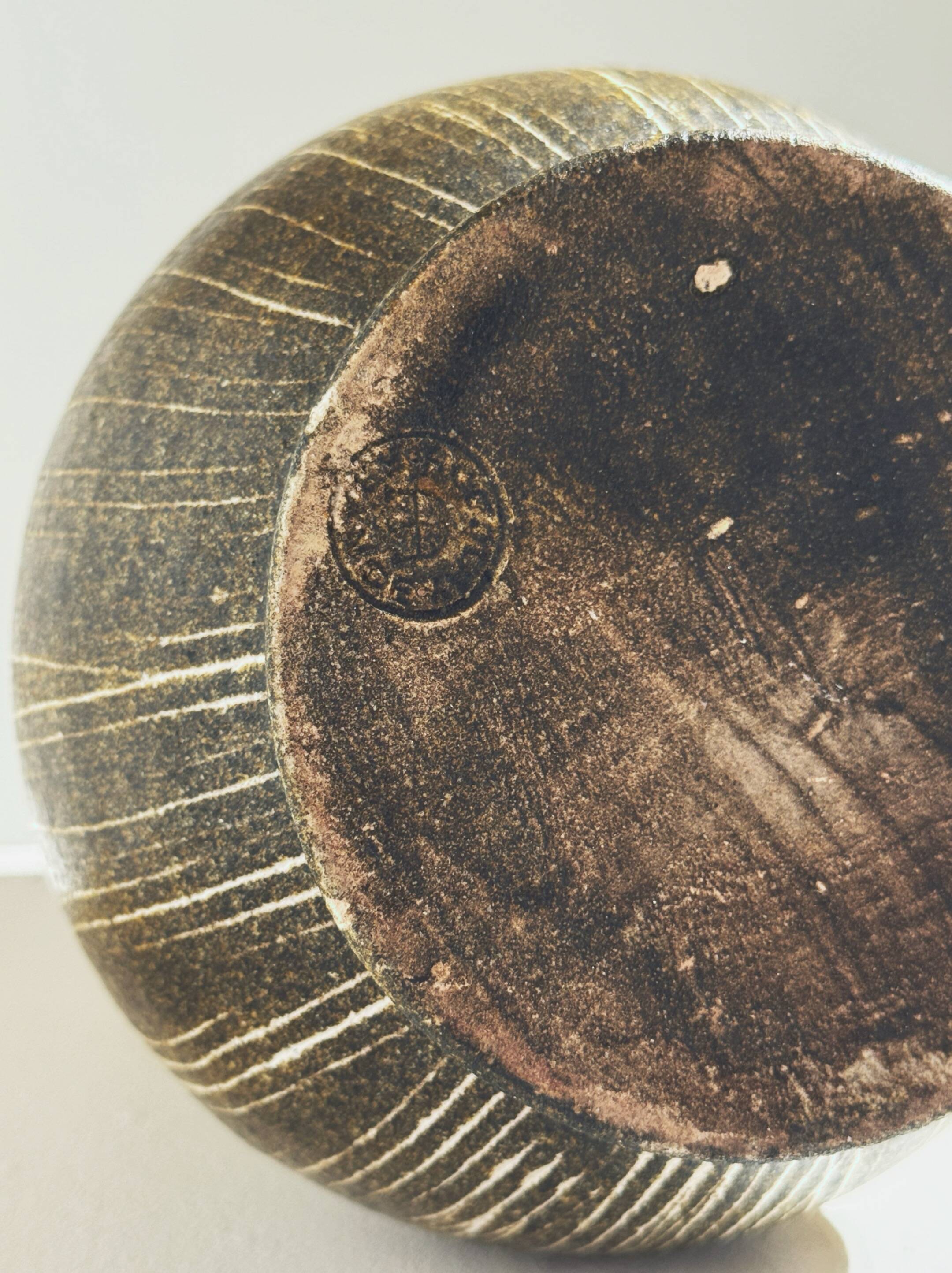 Ceramic jug by the Accolay potters