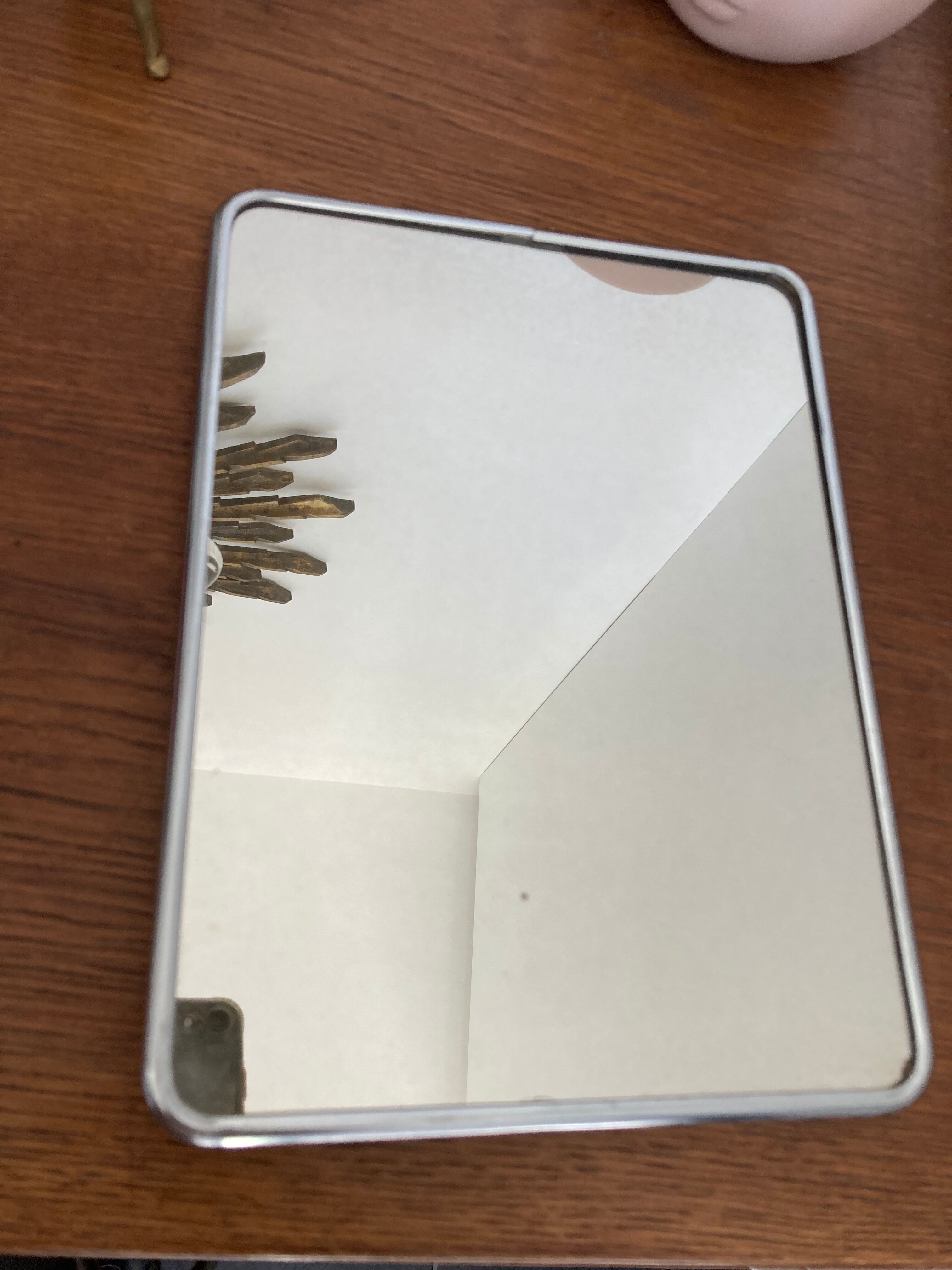 Miroir de barbier vintage