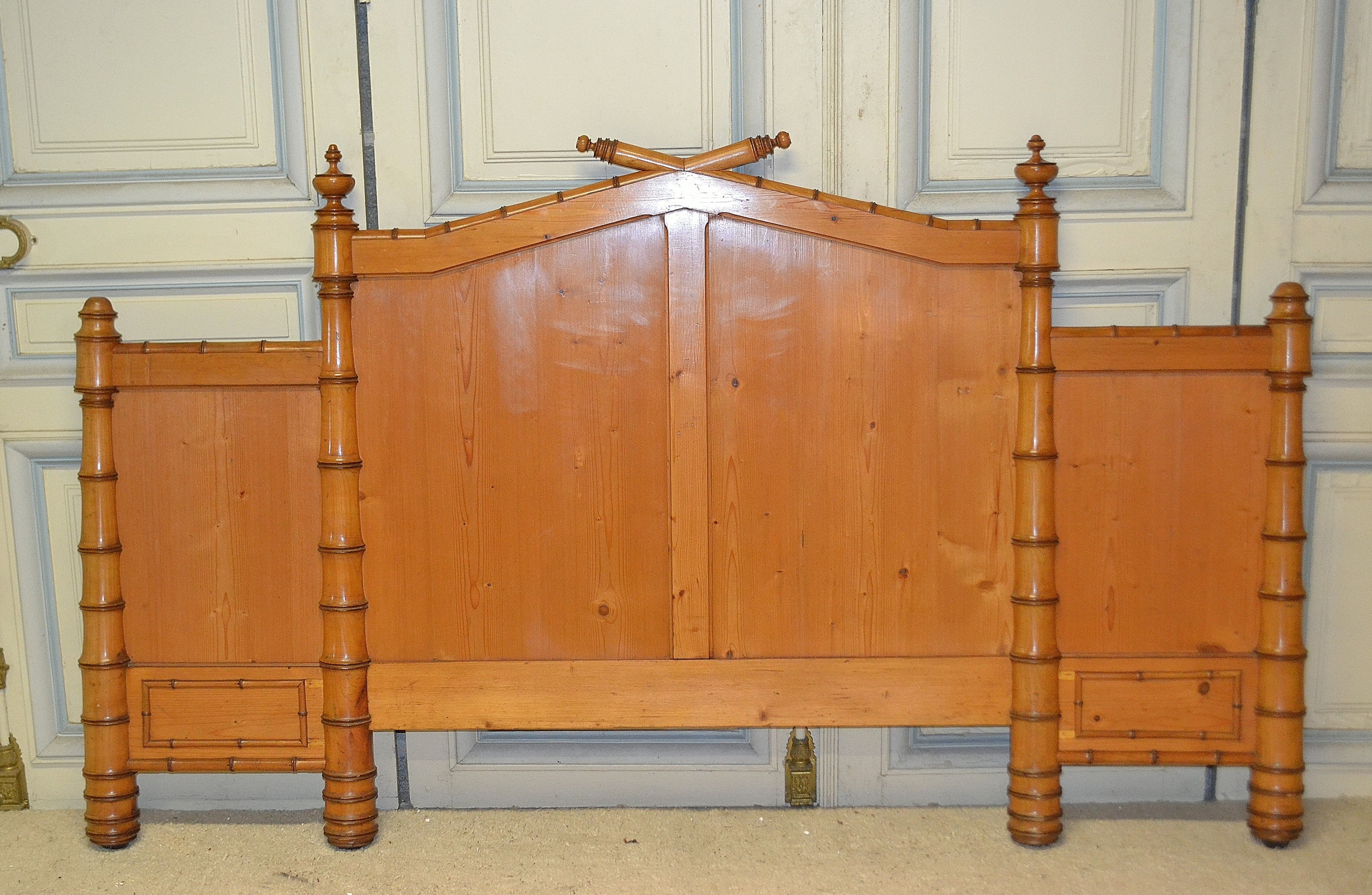 Bamboo style headboard