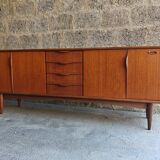 Teak sideboard by Johannes Andersen for Roche Bobois, 1960s