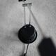 Mid-Century Modern Minimalist Black Desk Lamp by Massive, Belgium, 1980s