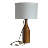 Stoneware bottle lamp