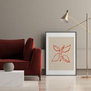 Botanical illustration giclee print, 50x70