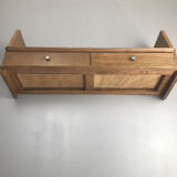 Étagère en chêne de Marcel Gascoin édition Arhec circa 1950