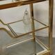 Vintage brass bar service