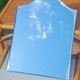 Antique bevelled dressing table mirror