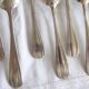 Orbrille JB silver metal cutlery set 37 pieces