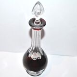 Carafe et 6 verres à liqueur Saint-Louis Bristol Joseph overlay cristal doublé