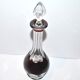 Saint-Louis Bristol Joseph overlay red crystal decanter and 6 liqueur glasses