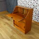 Secretary scandinavian teak gold vintage 1960