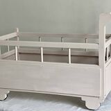 Old toy, doll's bed, caravan bed