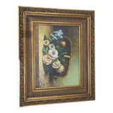Still life "Basket of flowers"