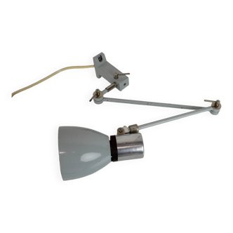 Lampe industrielle ajustable, 1950, Tchécoslovaquie