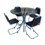 Table chaises Roche Bobois