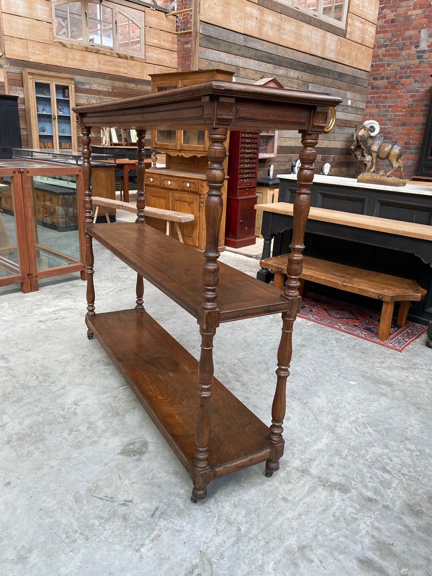 Store shelf late nineteenth century