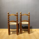Pair of rustic chairs