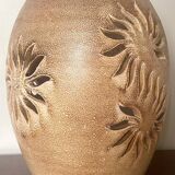 Openwork stoneware lamp, 1970.