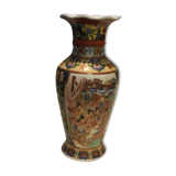 Vase chinois balustre a col évasé