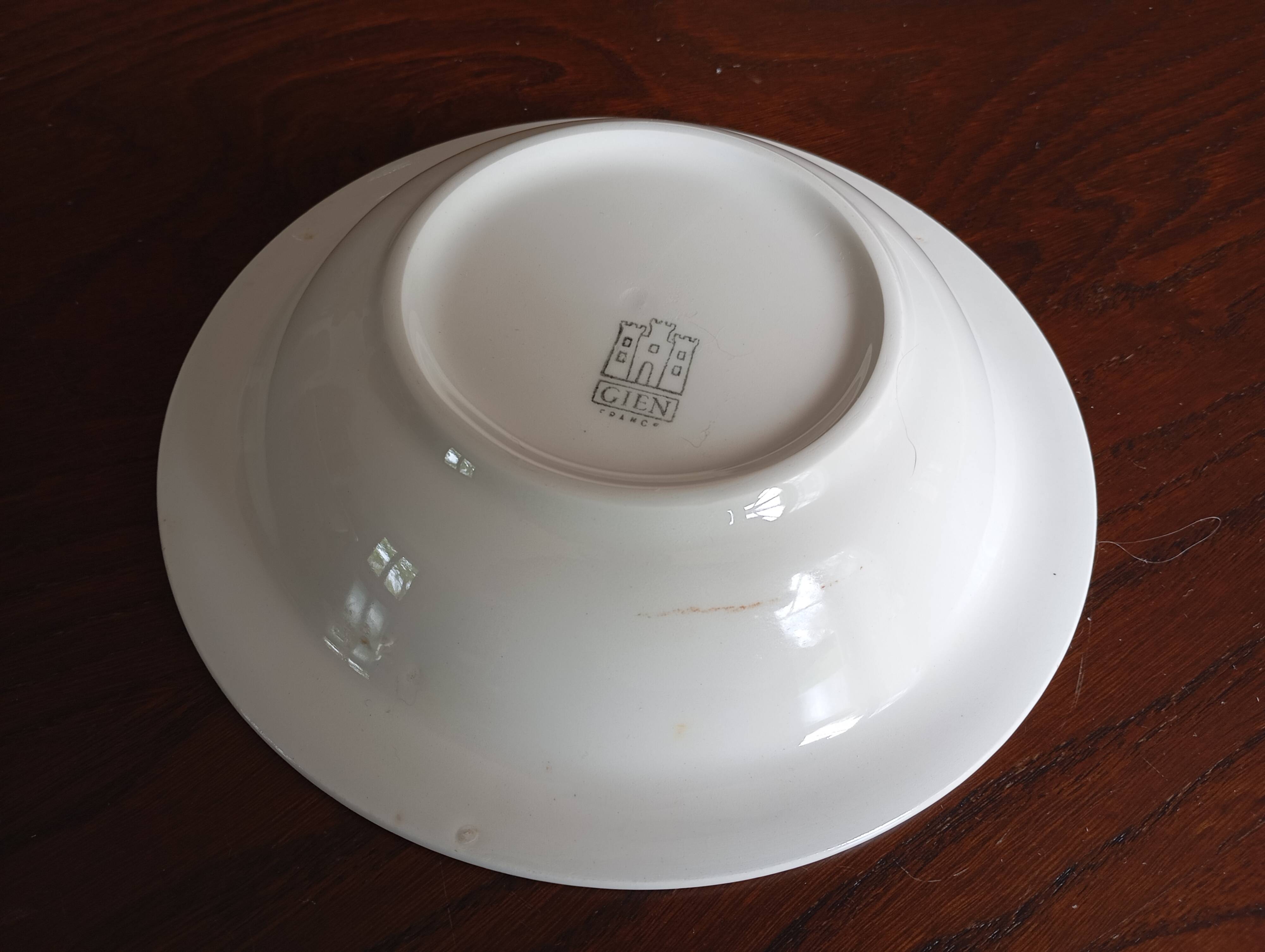 Gien "Bamboo" serving dishes