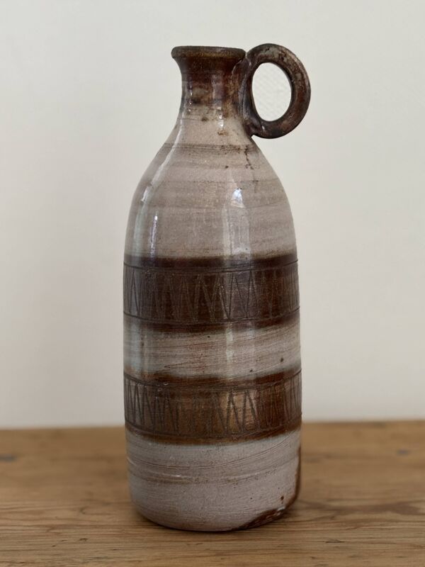 Bouteille en grès Jacques POUCHAIN - Atelier du potier