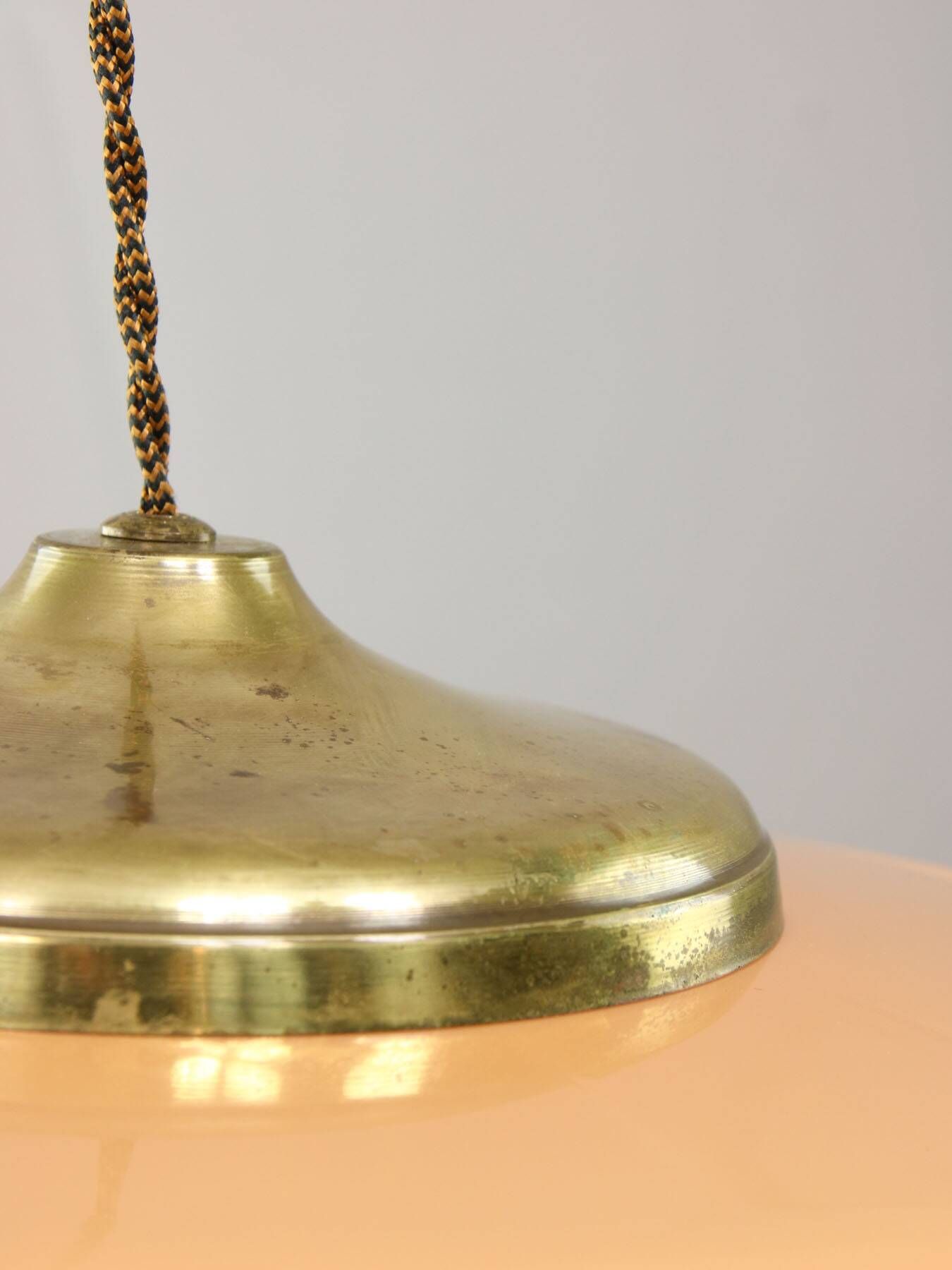 Large Mid-century Modern Pendant Lamp from Guzzini, 1960s