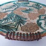 Signed Vallauris Jérôme Massier ceramic dish