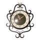 Horloge pendule murale fer forgé, de Vedette Transistor