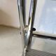 Enbsemble 3 chaises bistrot en aluminium