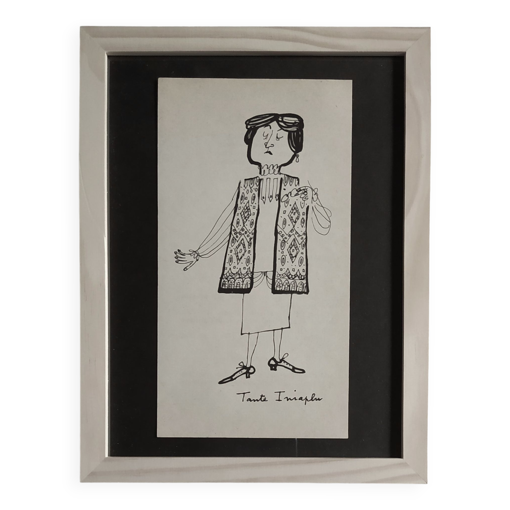 Illustration daninos -family series- " aunt iniaplu "