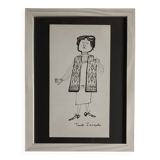 Illustration daninos -family series- " aunt iniaplu "