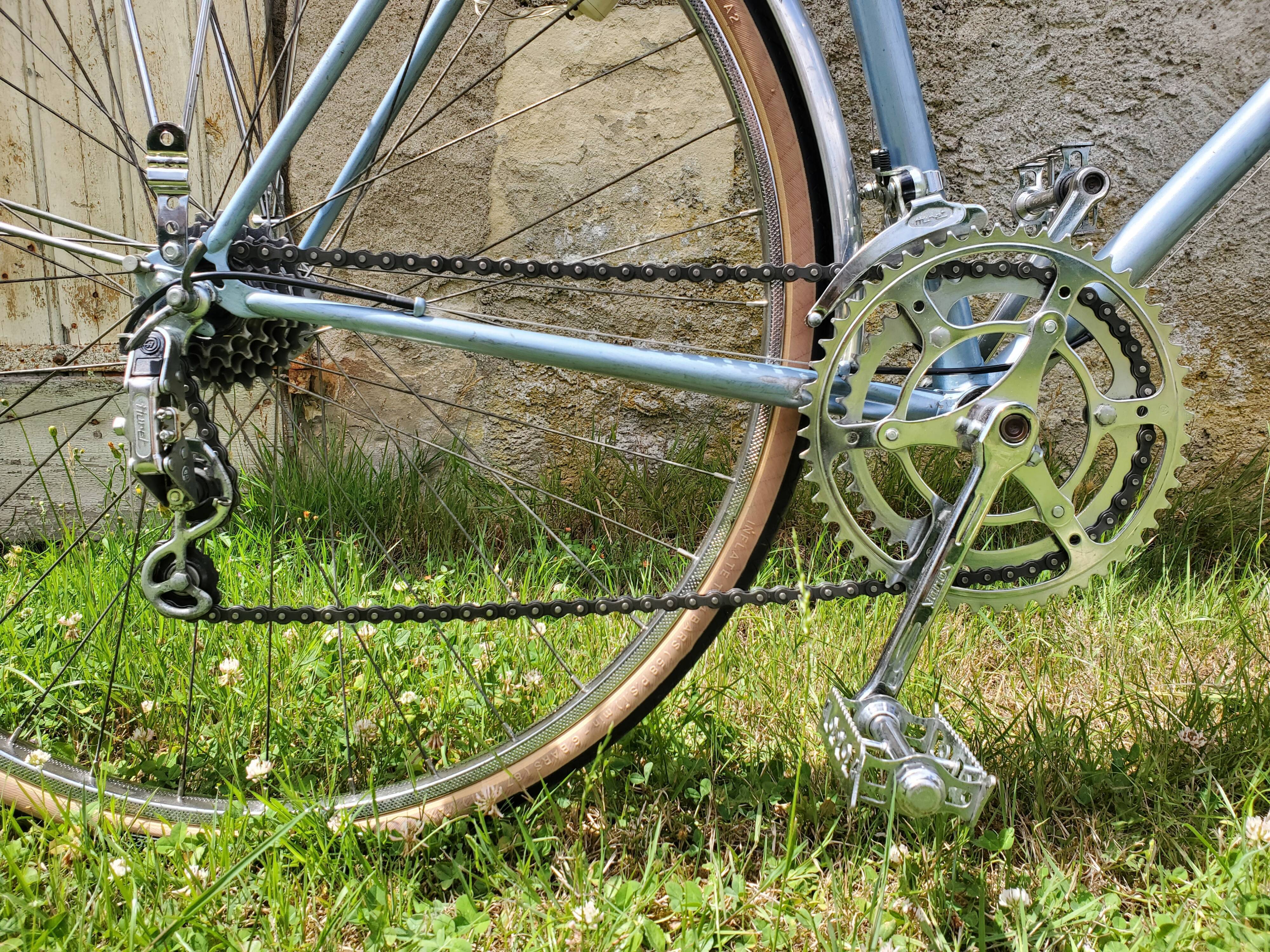 Vélo vintage ancien randonneuse Roy restauré