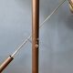 Vintage dijkstra mushroom swing arm space age floor lamp