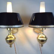 English style sconces by Erik Wärnå for EWÅ, Värnamo, Sweden. 1970's.