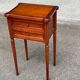 Table d'appoint chevet Style Louis XVI en merisier massif à cannelures 1960