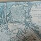 Old map framed map world map