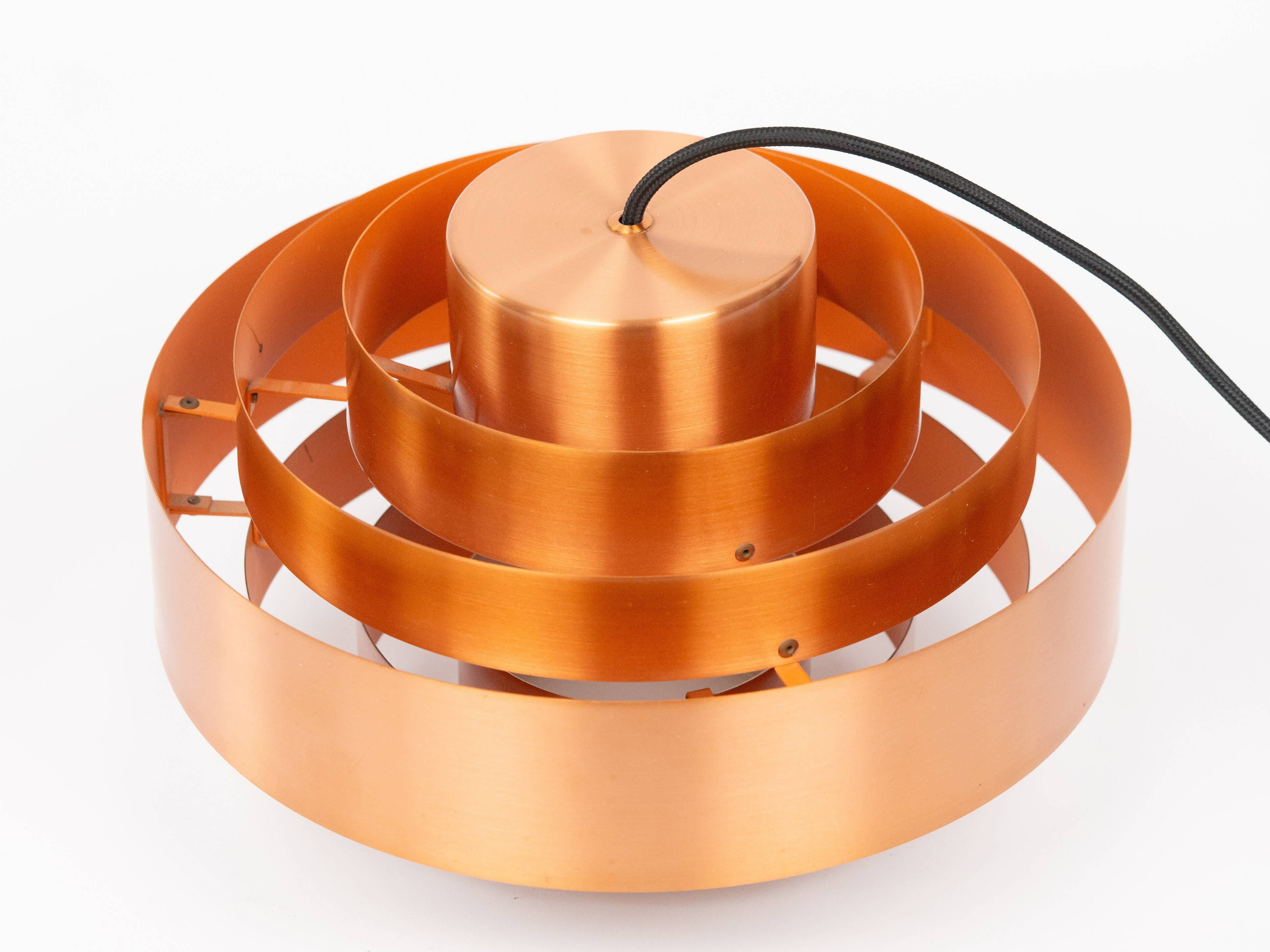 Vintage Danish Pendant Lamp by Jo Hammerborg for Fog & Mørup, 1960s