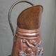 Copper coal bucket
