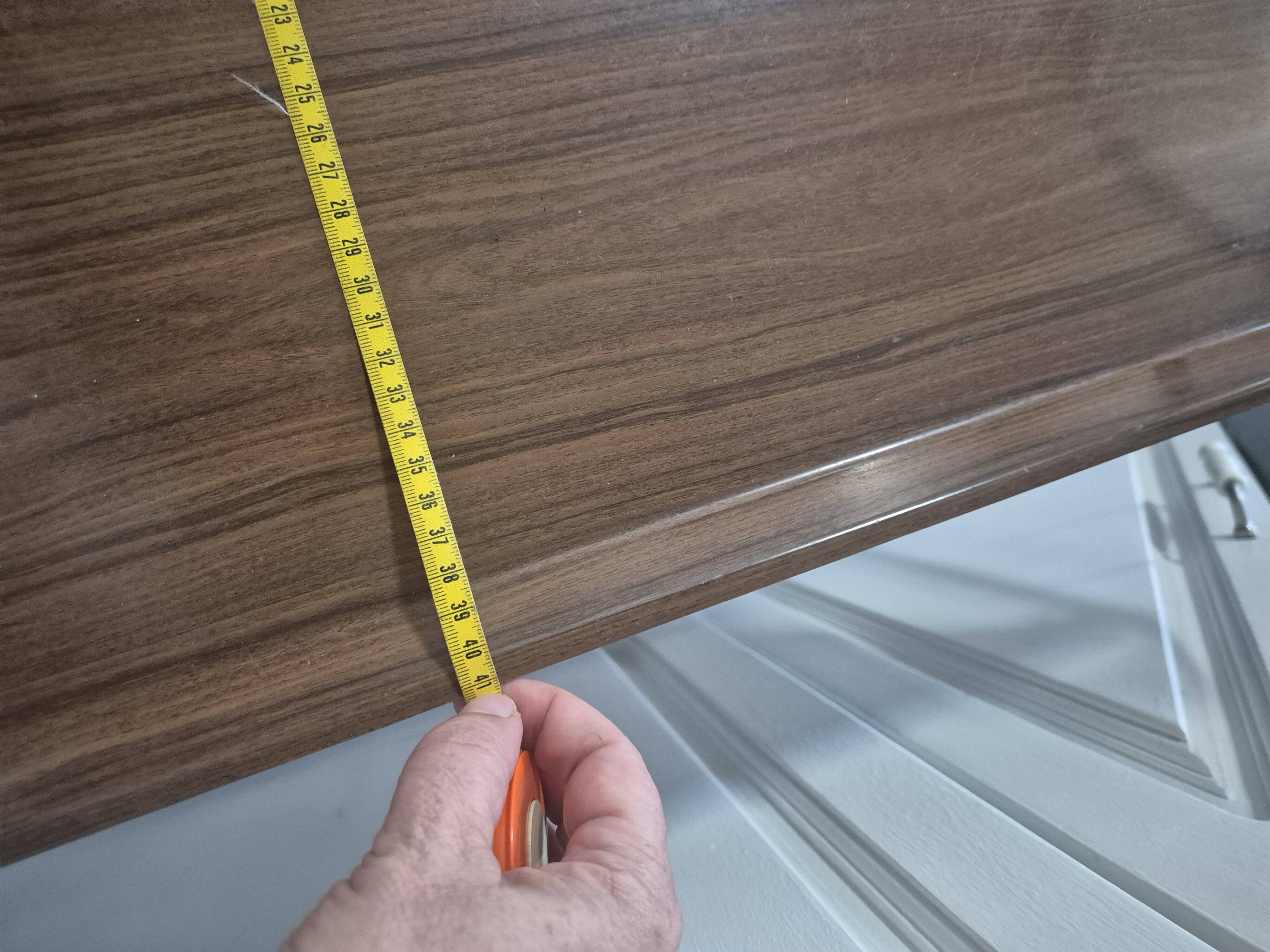 desserte pliante a roulettes avec plateau bois ossature metallique