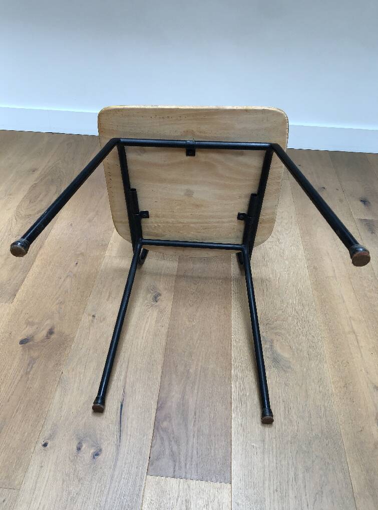 Pair of vintage Carolina Perfecto Airborne chairs 1950