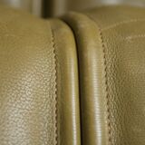 DS-12 modular vintage set in green leather by Team de Sede for De Sede Swiss